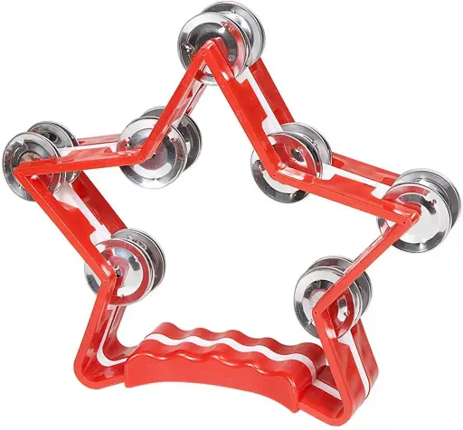 Star Tambourine(Red Color)