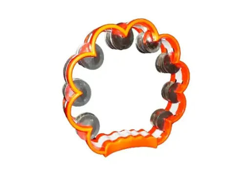 Cloud Shape Tambourine